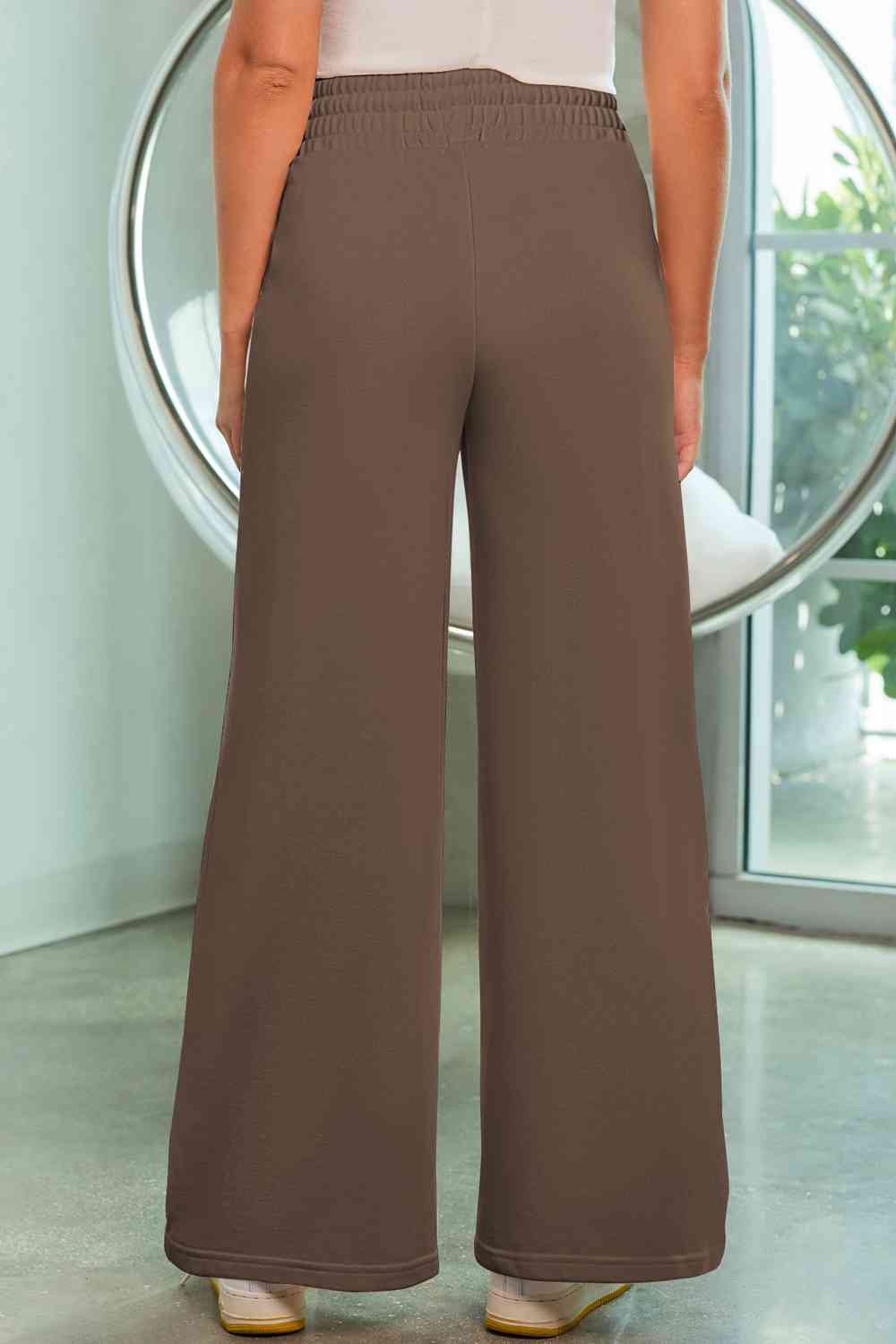 Wide Leg Pants with Pockets