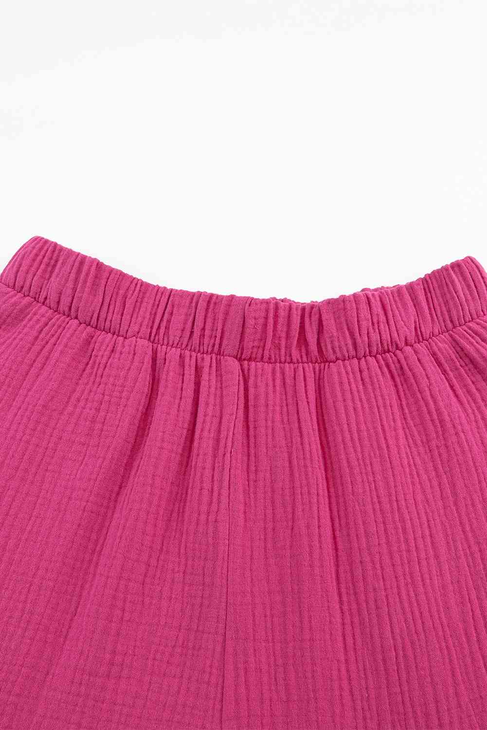 Long Flare Pants with Pockets