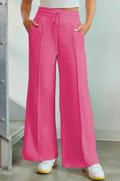 Wide Leg Pants with Pockets