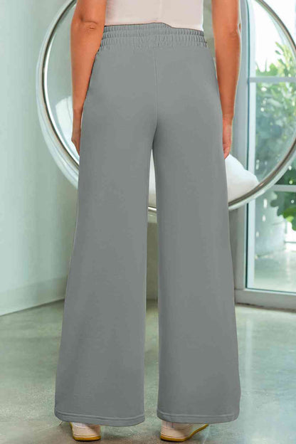 Wide Leg Pants with Pockets