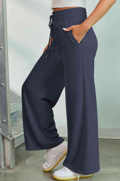 Wide Leg Pants with Pockets