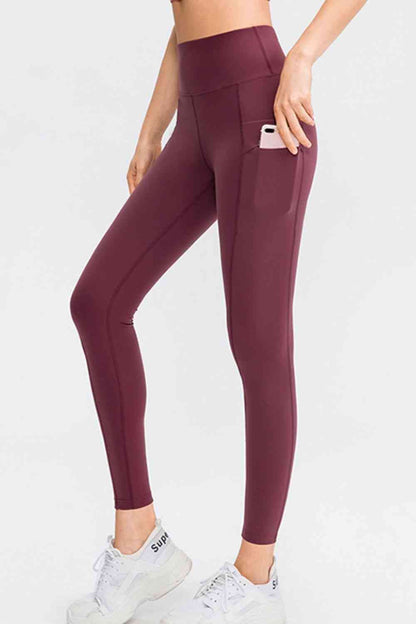 Slim Fit Leggings with Pocket