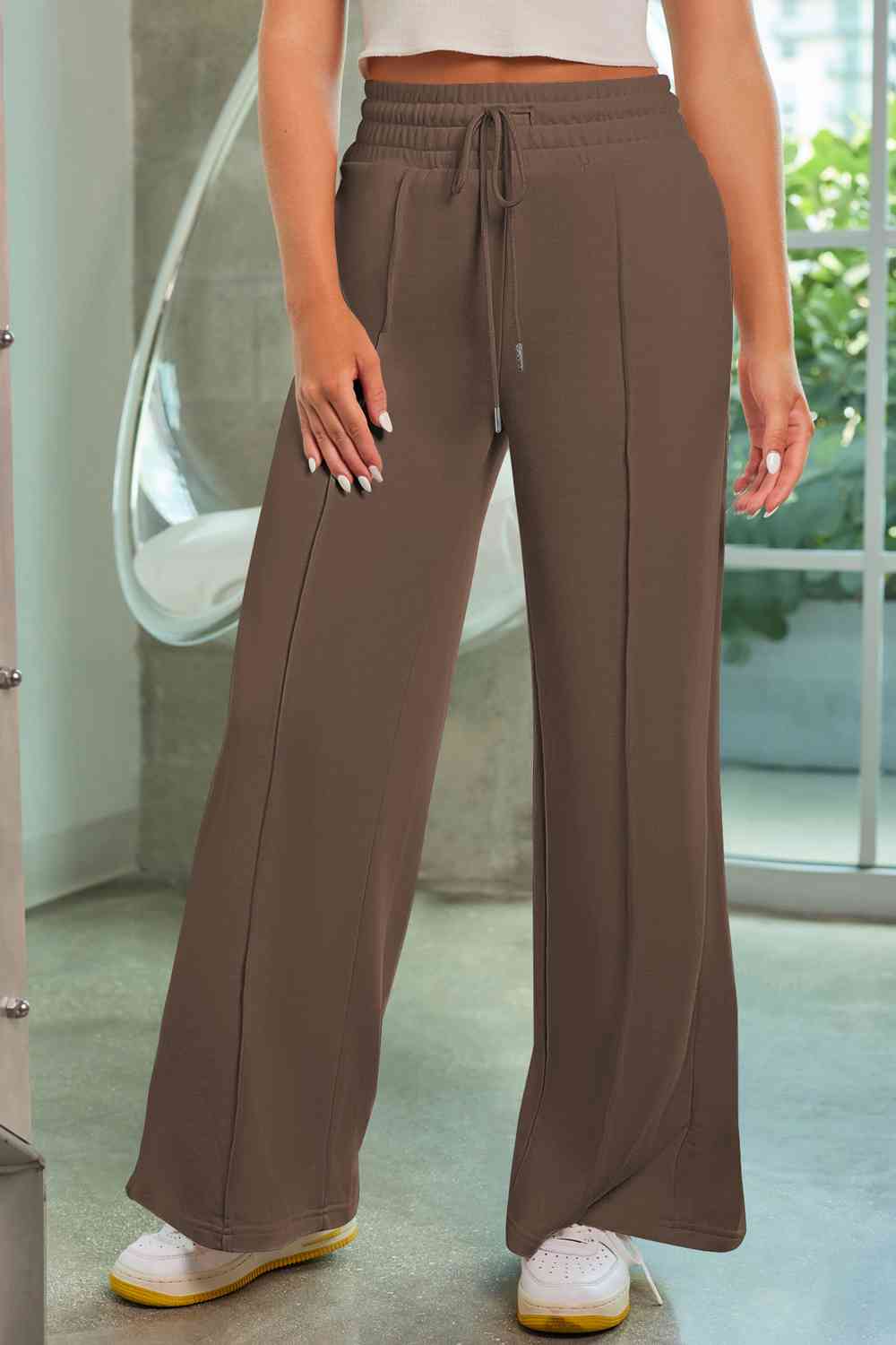 Wide Leg Pants with Pockets