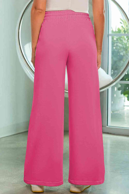 Wide Leg Pants with Pockets