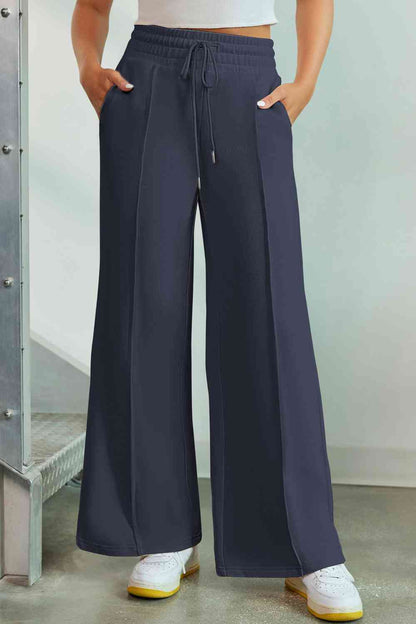 Wide Leg Pants with Pockets