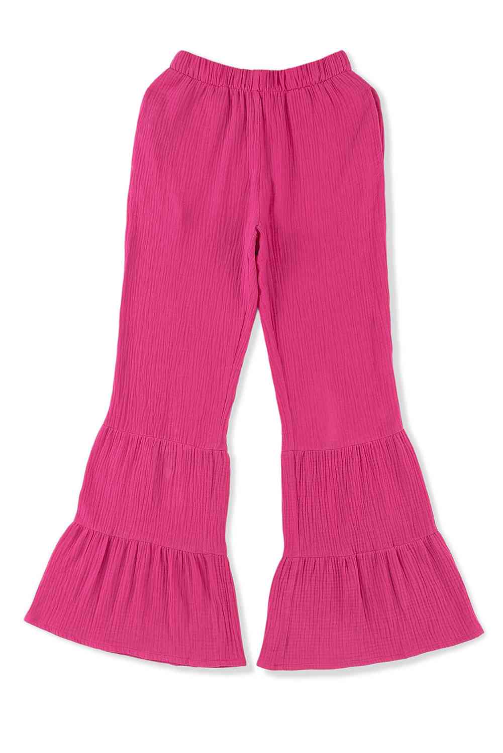Long Flare Pants with Pockets