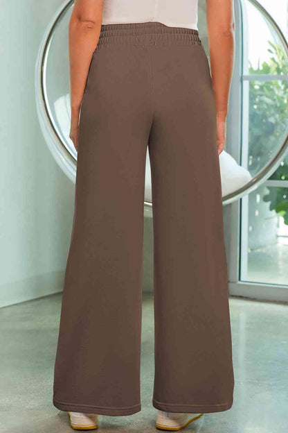 Wide Leg Pants with Pockets