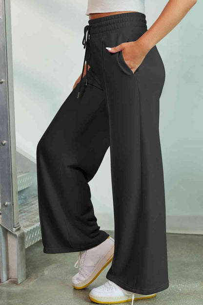 Wide Leg Pants with Pockets