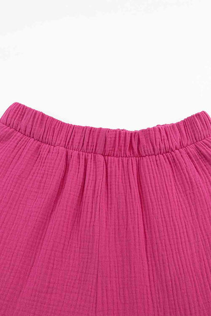 Long Flare Pants with Pockets