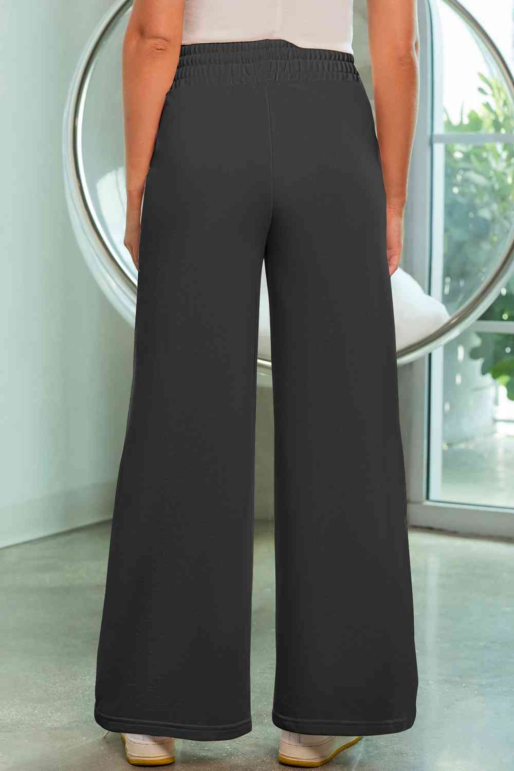 Wide Leg Pants with Pockets