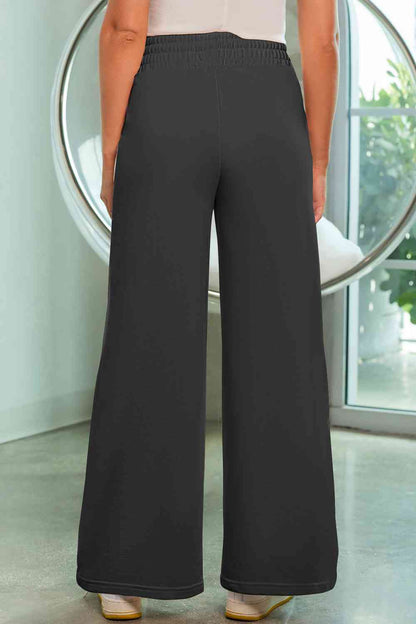 Wide Leg Pants with Pockets