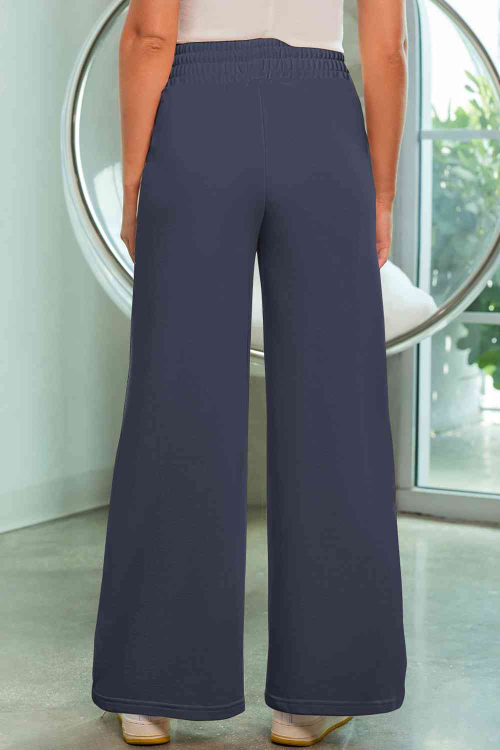 Wide Leg Pants with Pockets