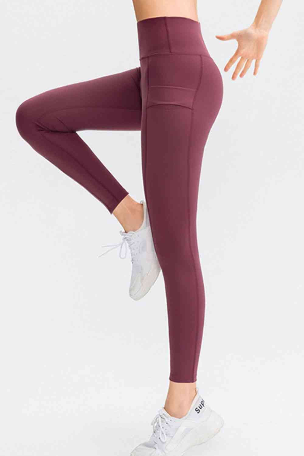 Slim Fit Leggings with Pocket