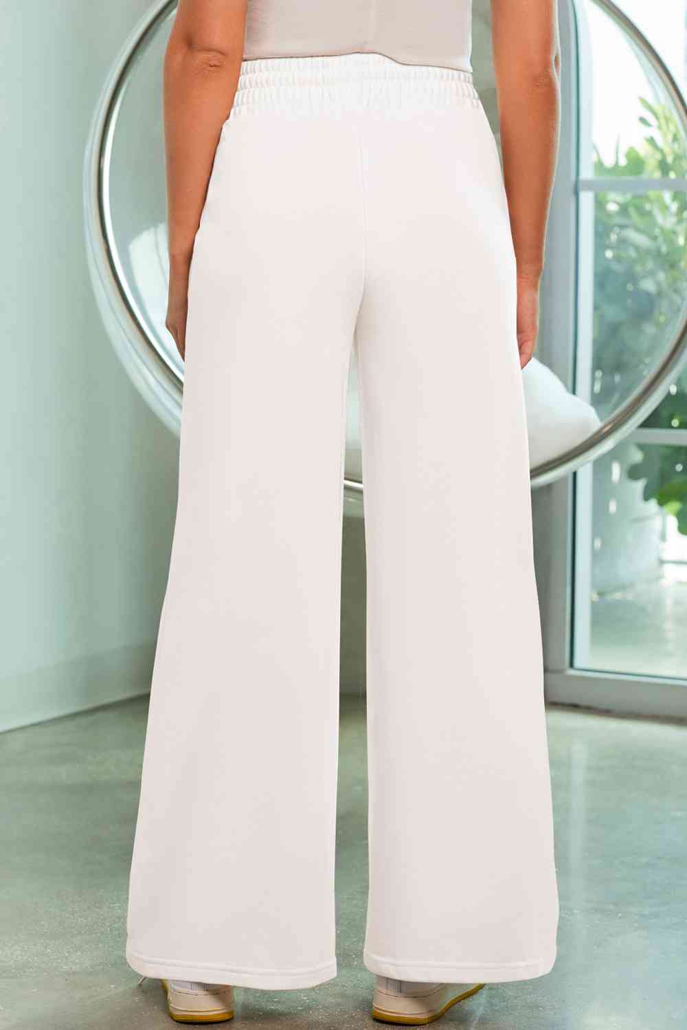 Wide Leg Pants with Pockets