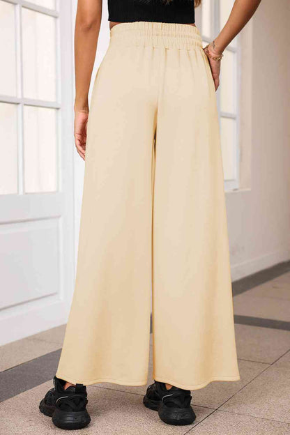 Wide Leg Pants with Pockets