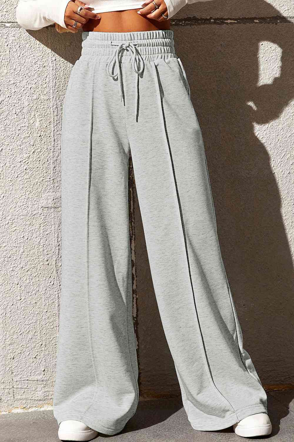 Wide Leg Pants with Pockets