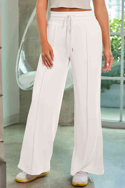 Wide Leg Pants with Pockets