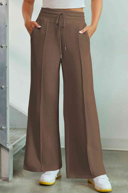 Wide Leg Pants with Pockets