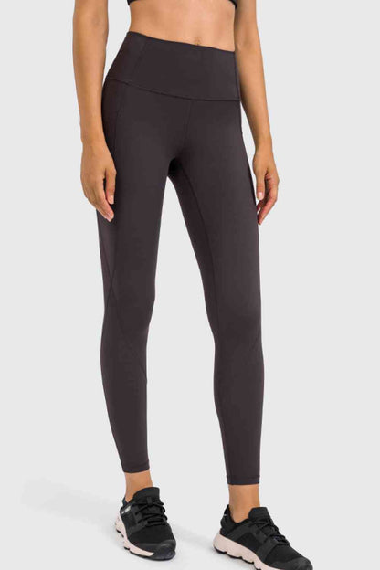 High Rise Active Leggings with Side Pocket