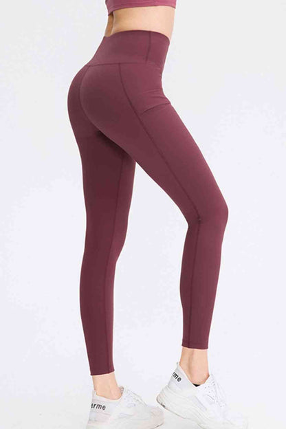 Slim Fit Leggings with Pocket