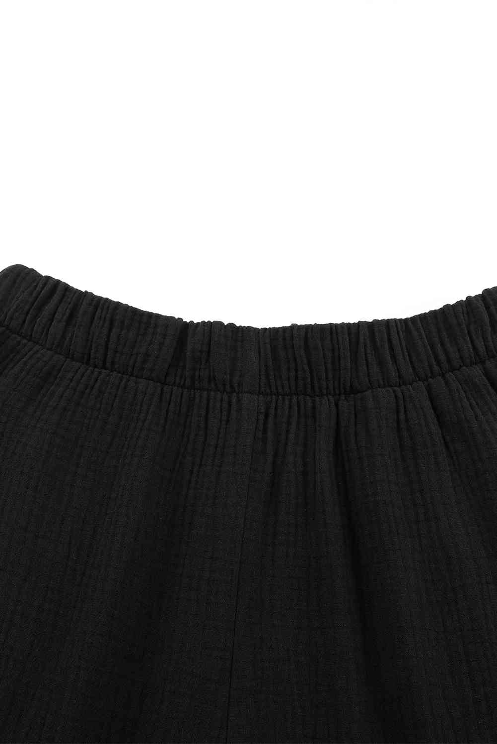 Long Flare Pants with Pockets