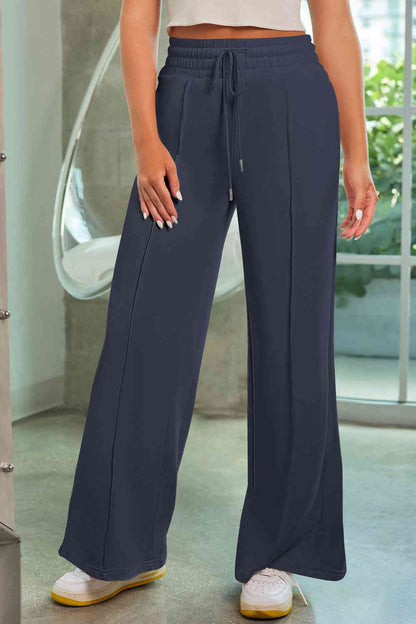 Wide Leg Pants with Pockets