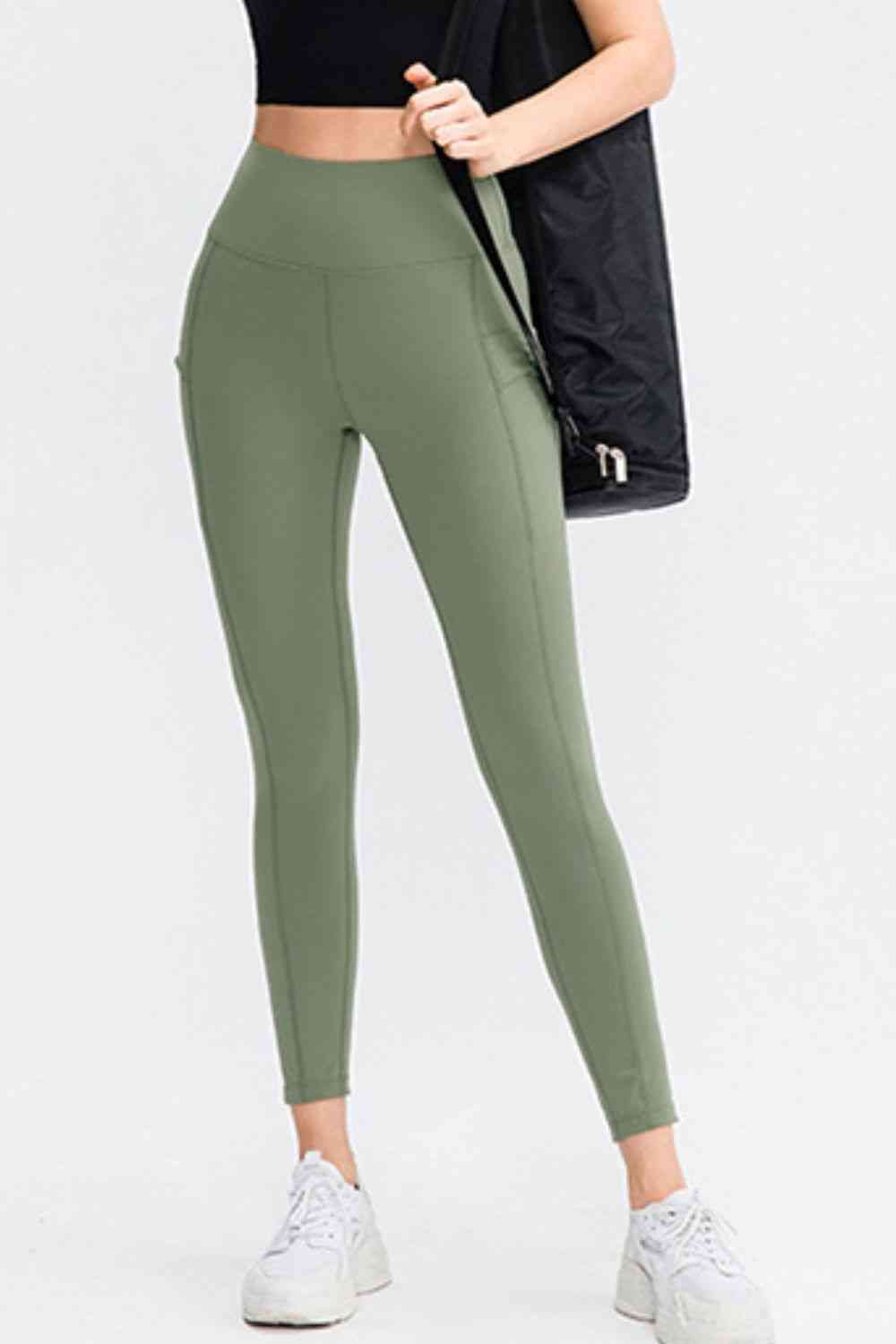 Slim Fit Leggings with Pocket